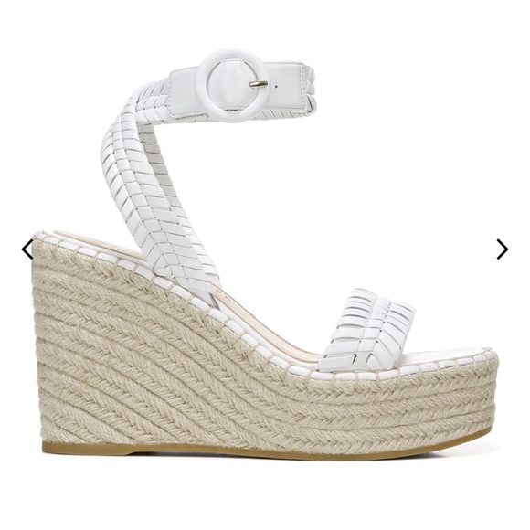 Brand New  Full set Veronica Beard Reema Wedges - Picture 2 of 13